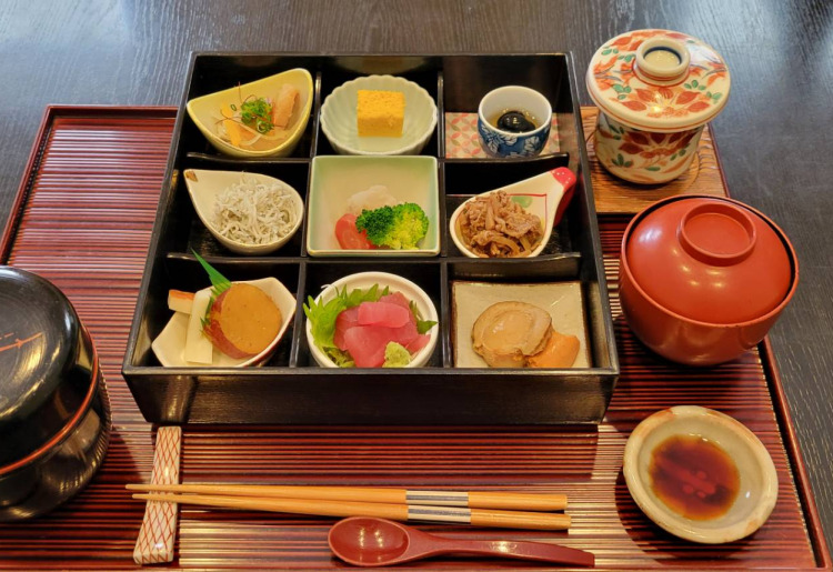 レディース箱膳 茶碗蒸しセット